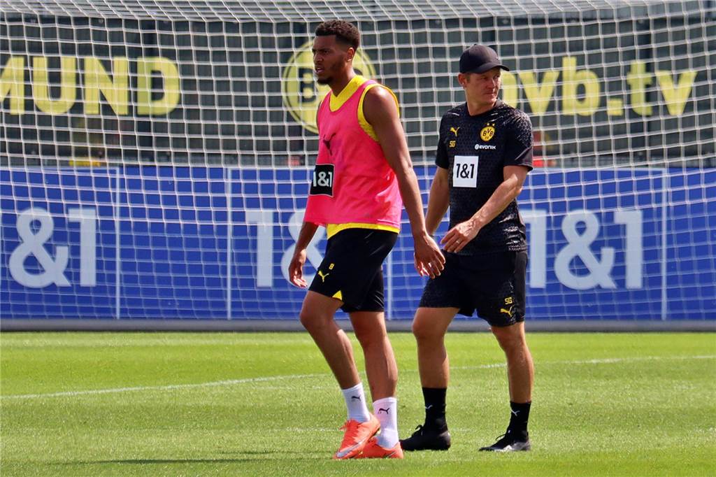 Bilder des BVB-Trainings am 11. Juli.