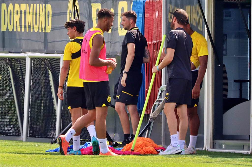 Bilder des BVB-Trainings am 11. Juli.