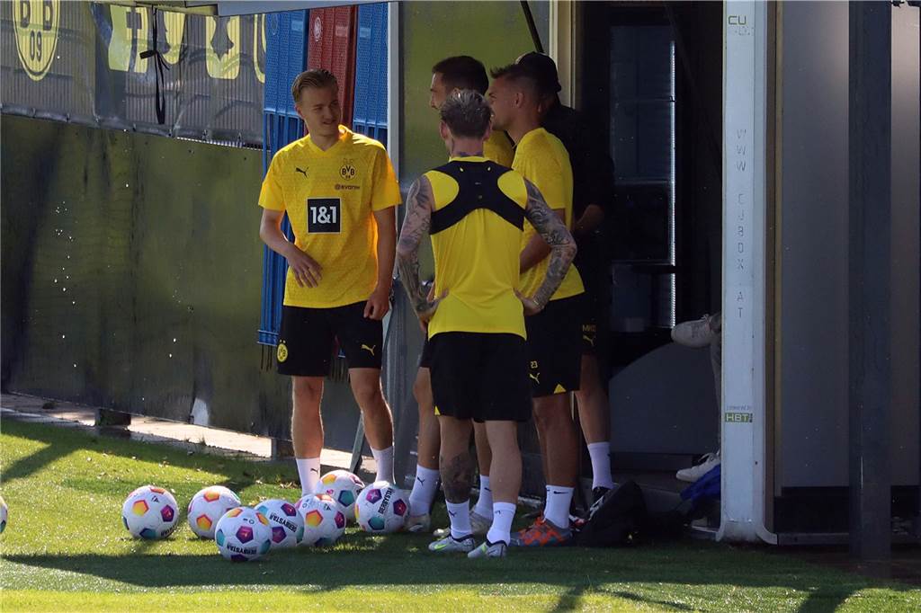 Bilder des BVB-Trainings am 7. Juli.