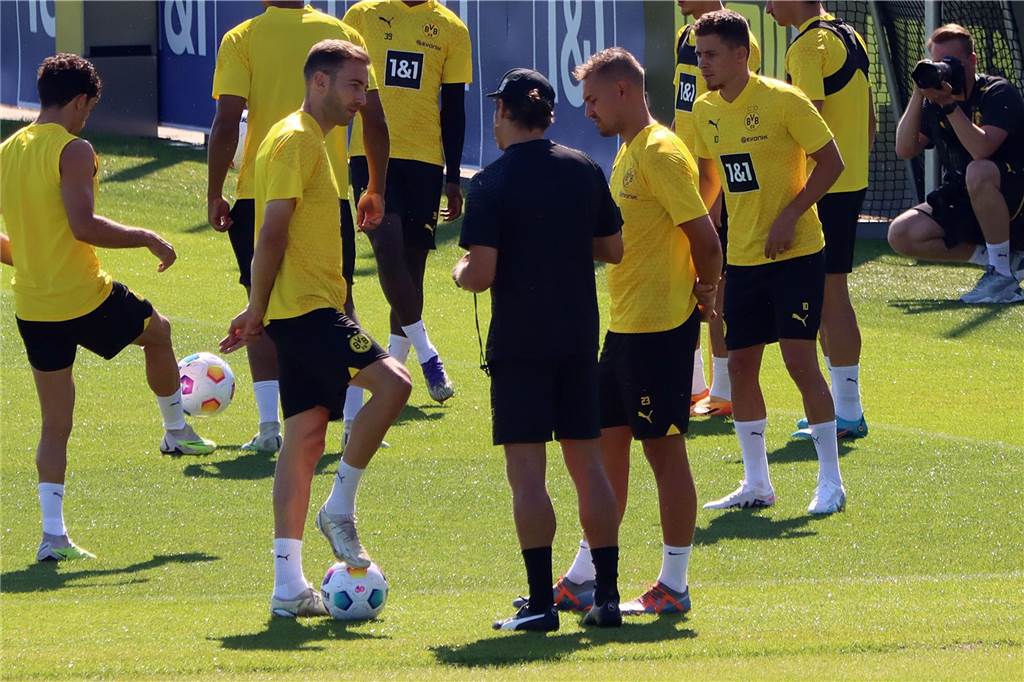 Bilder des BVB-Trainings am 7. Juli.