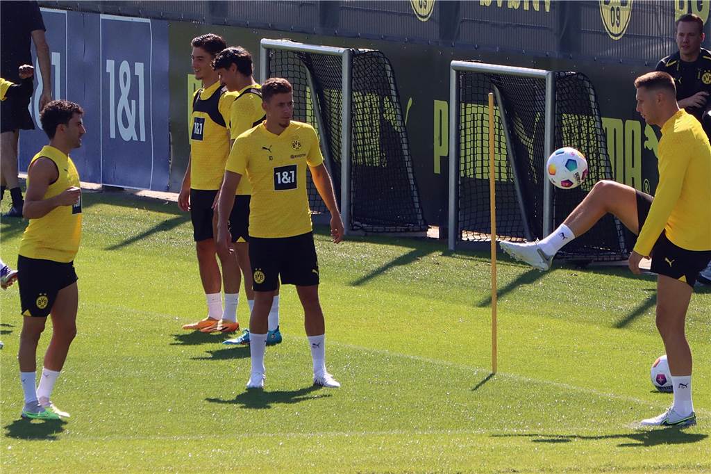 Bilder des BVB-Trainings am 7. Juli.