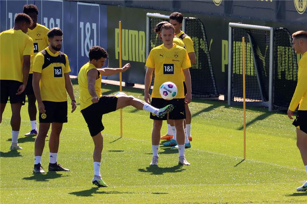 Bilder des BVB-Trainings am 7. Juli.