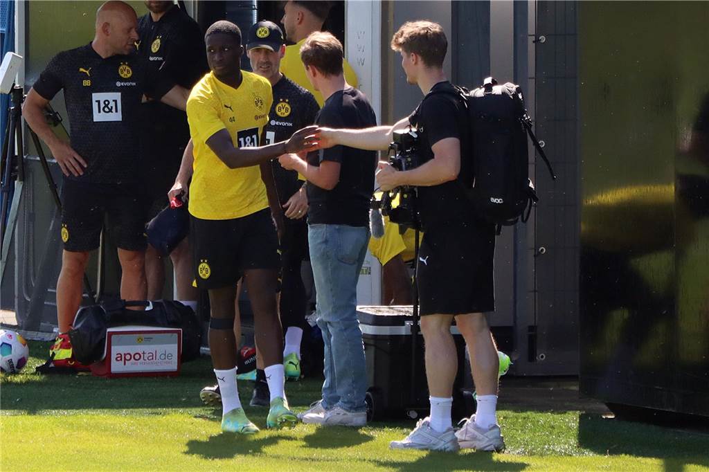 Bilder des BVB-Trainings am 7. Juli.