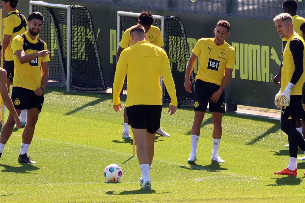Bilder des BVB-Trainings am 7. Juli.