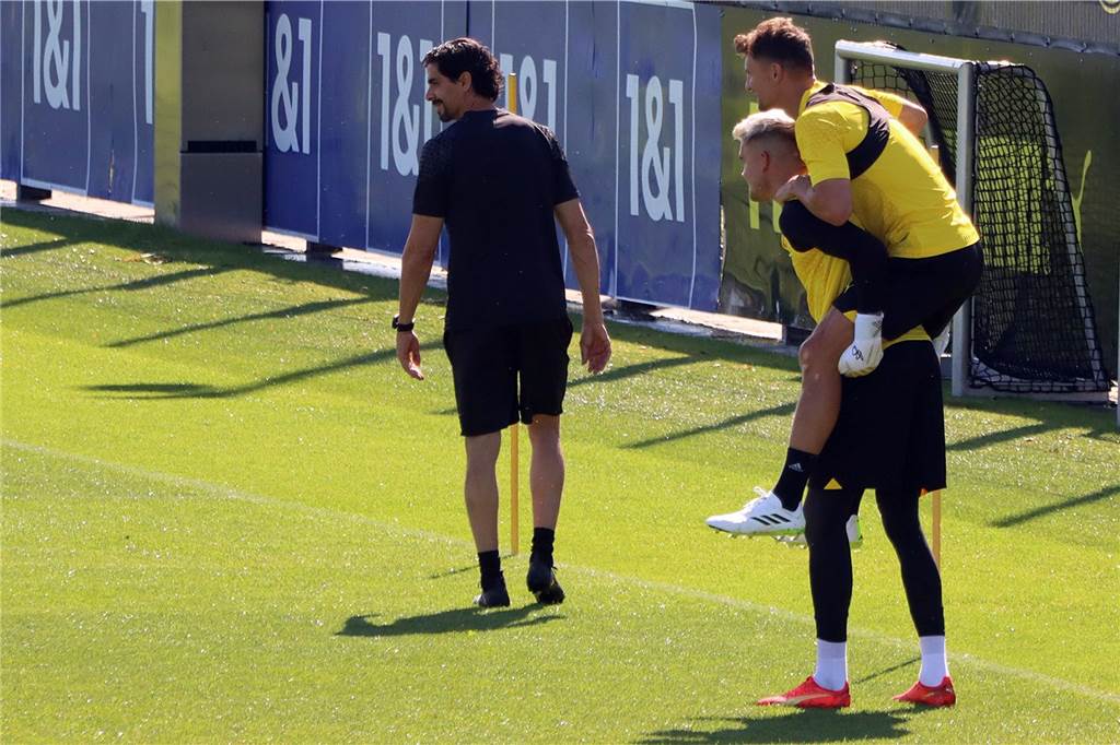 Bilder des BVB-Trainings am 7. Juli.