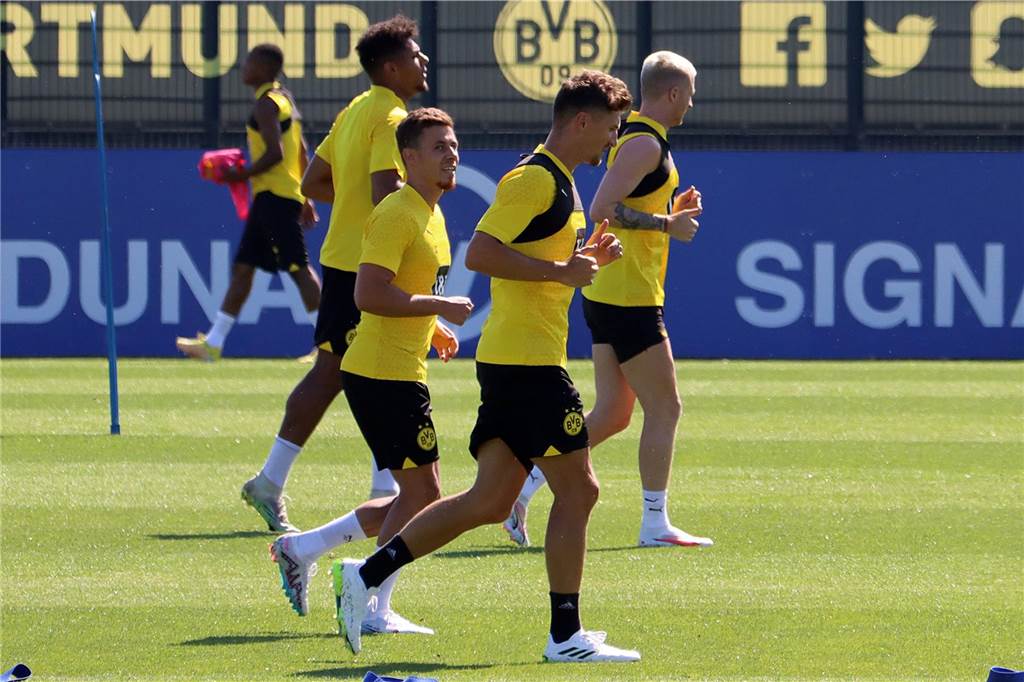 Bilder des BVB-Trainings am 7. Juli.