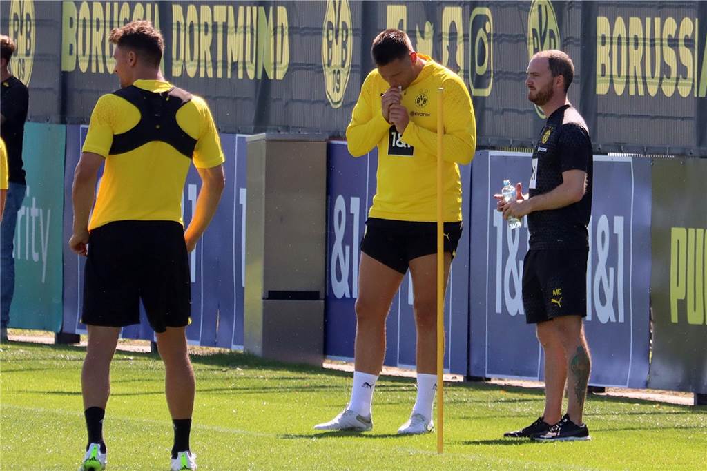 Bilder des BVB-Trainings am 7. Juli.