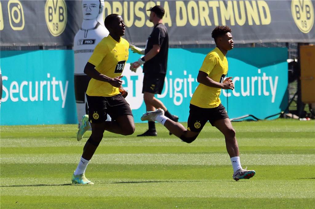 Bilder des BVB-Trainings am 7. Juli.