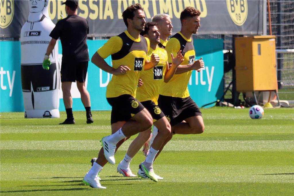 Bilder des BVB-Trainings am 7. Juli.