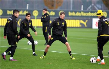 Bilder des BVB-Trainings in Brackel am 27. November.