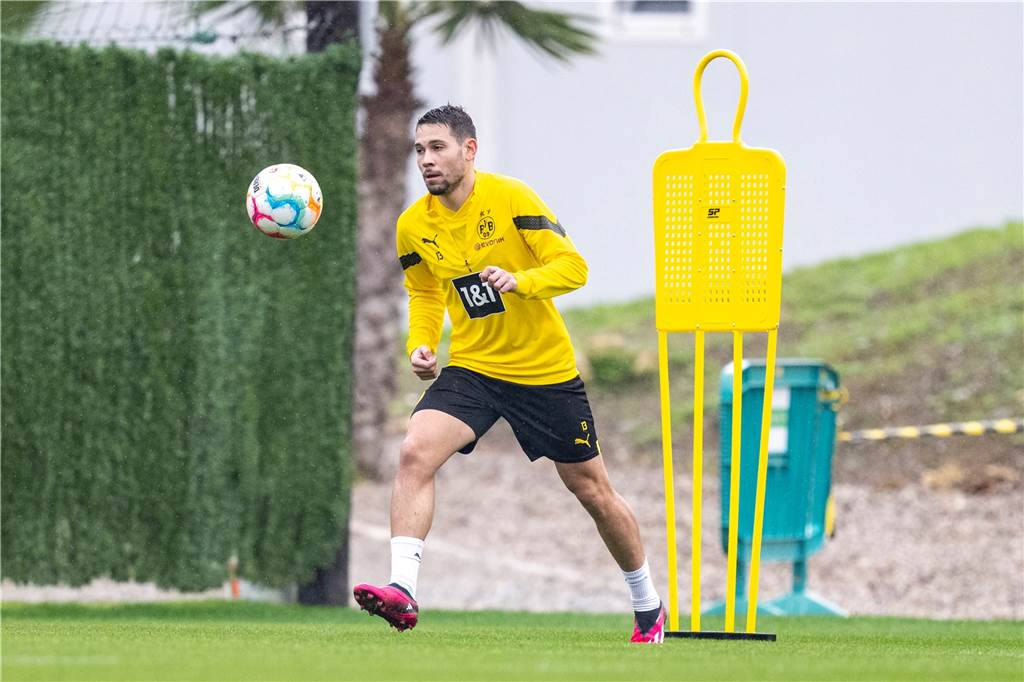 Bilder des BVB-Trainings in Marbella am 8. Januar.