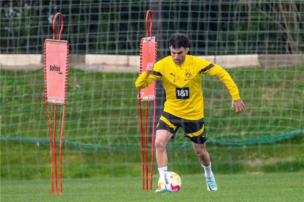 Bilder des BVB-Trainings in Marbella am 8. Januar.