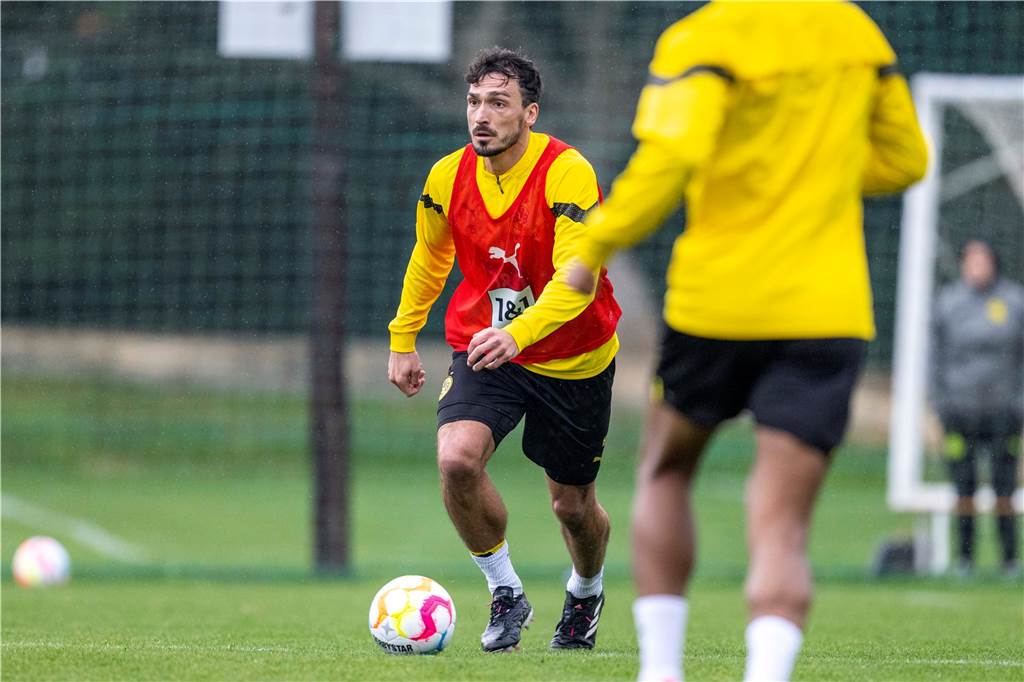 Bilder des BVB-Trainings in Marbella am 8. Januar.