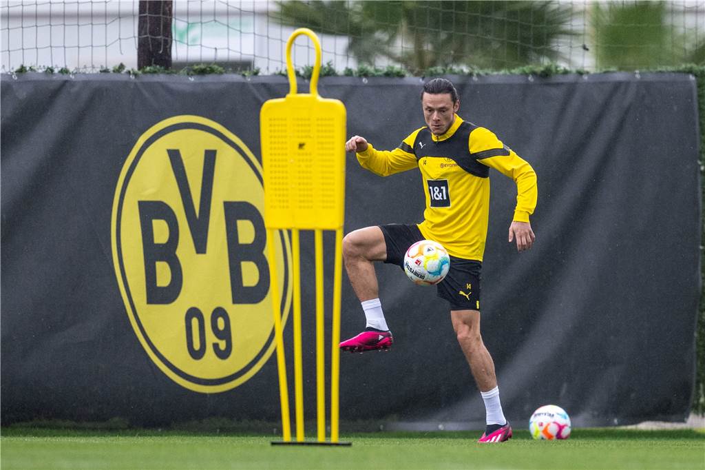 Bilder des BVB-Trainings in Marbella am 8. Januar.