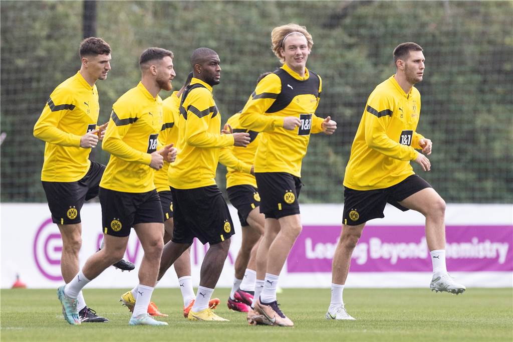 Bilder des BVB-Trainings in Marbella am 8. Januar.