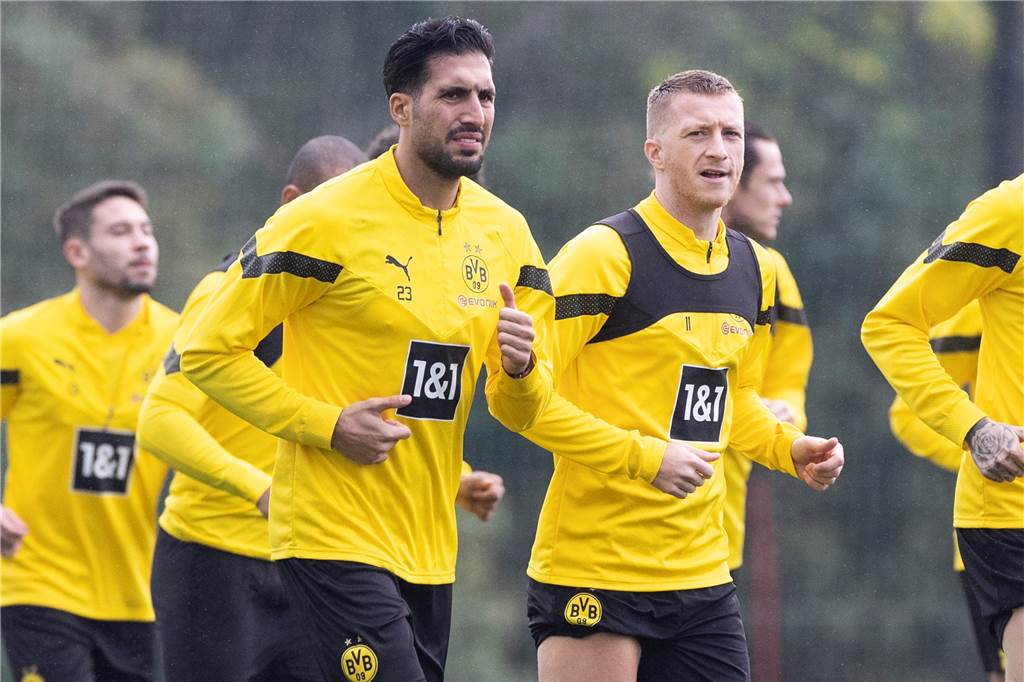 Bilder des BVB-Trainings in Marbella am 8. Januar.
