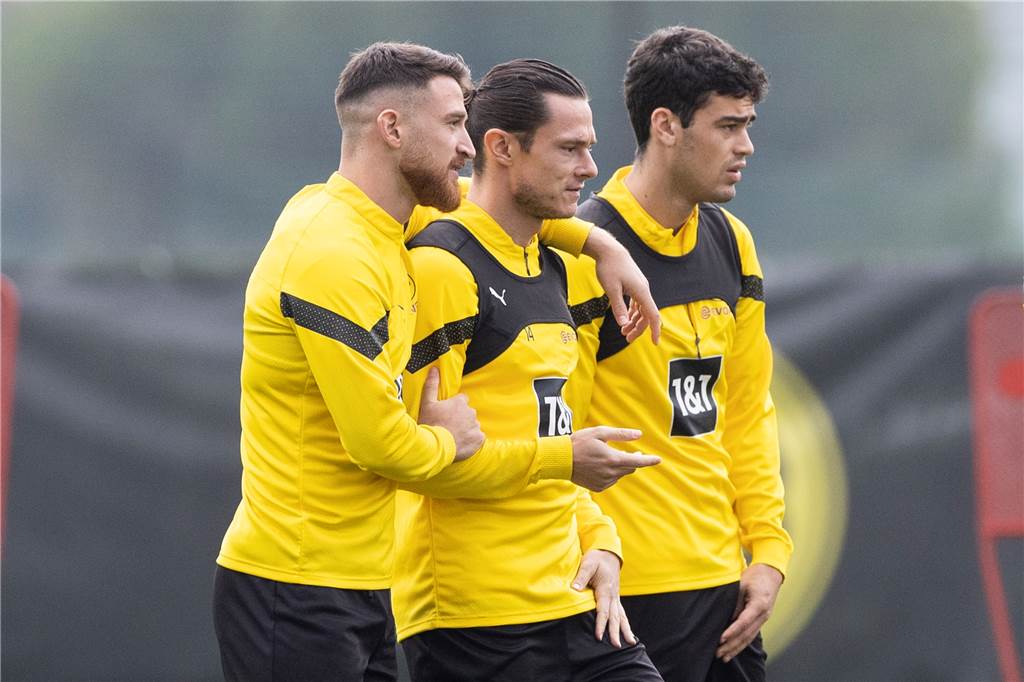 Bilder des BVB-Trainings in Marbella am 8. Januar.