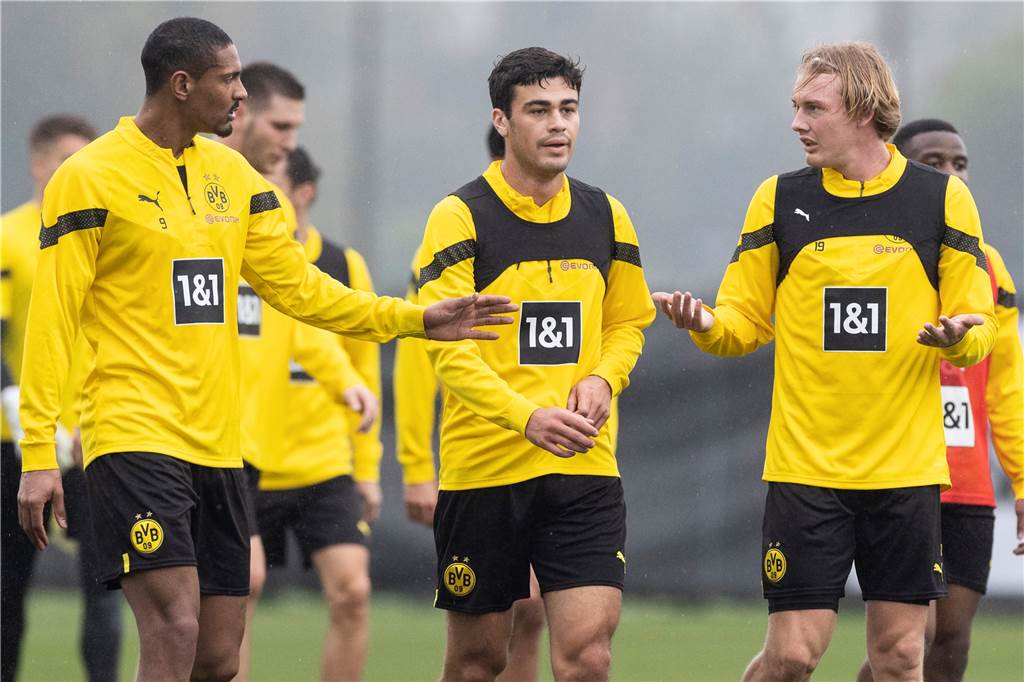 Bilder des BVB-Trainings in Marbella am 8. Januar.