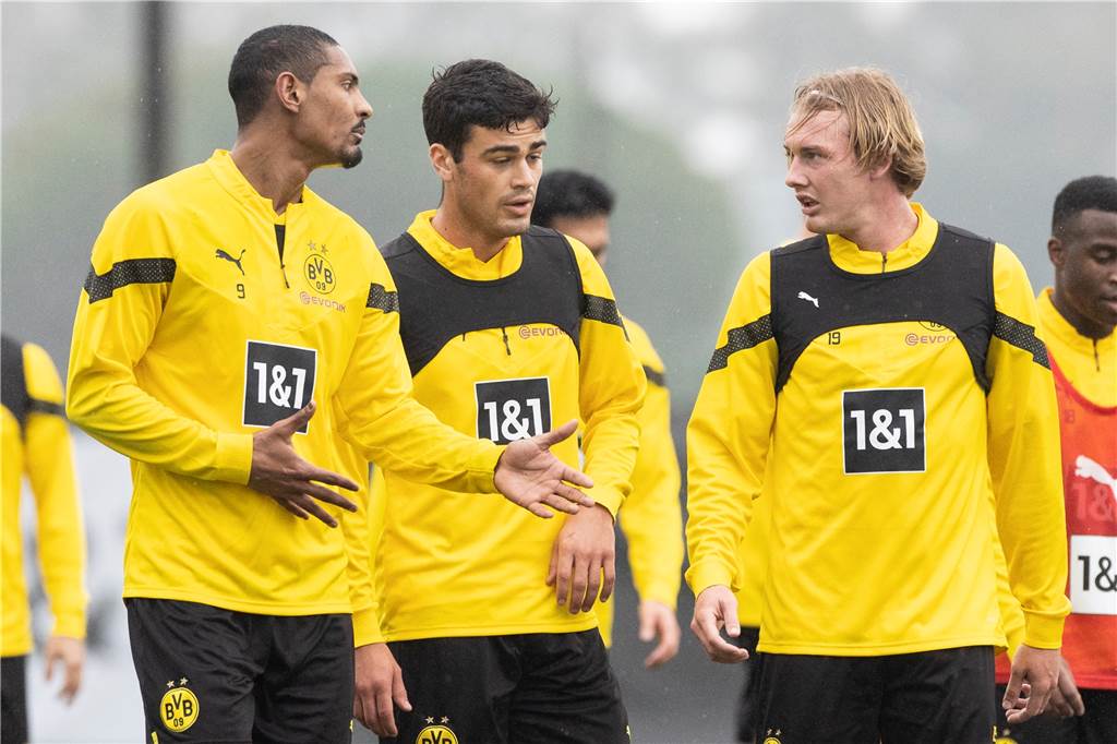 Bilder des BVB-Trainings in Marbella am 8. Januar.
