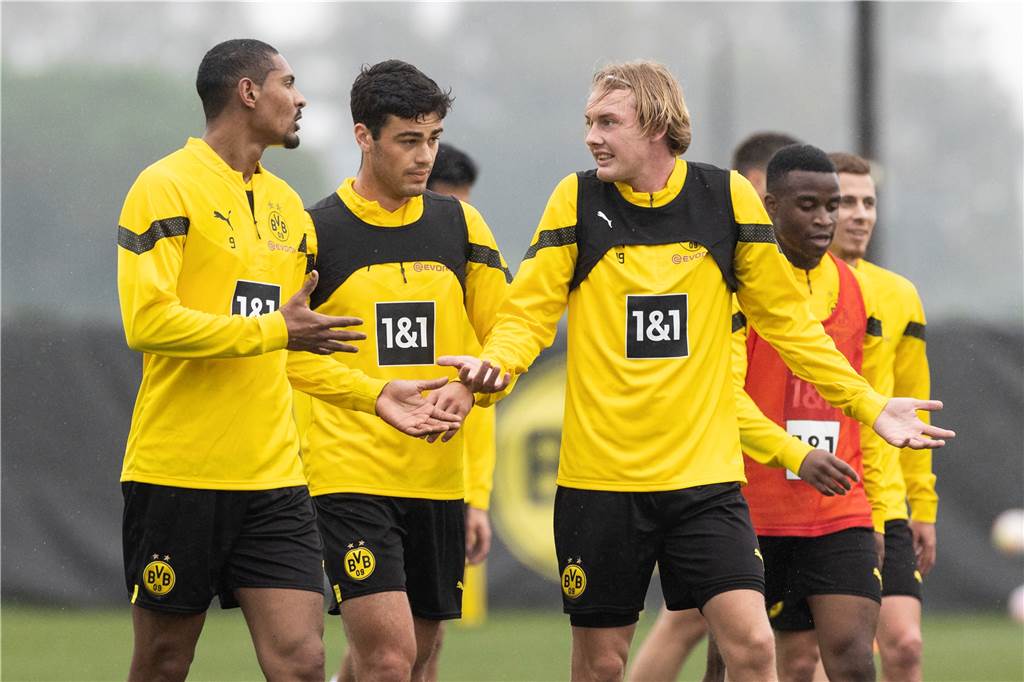 Bilder des BVB-Trainings in Marbella am 8. Januar.