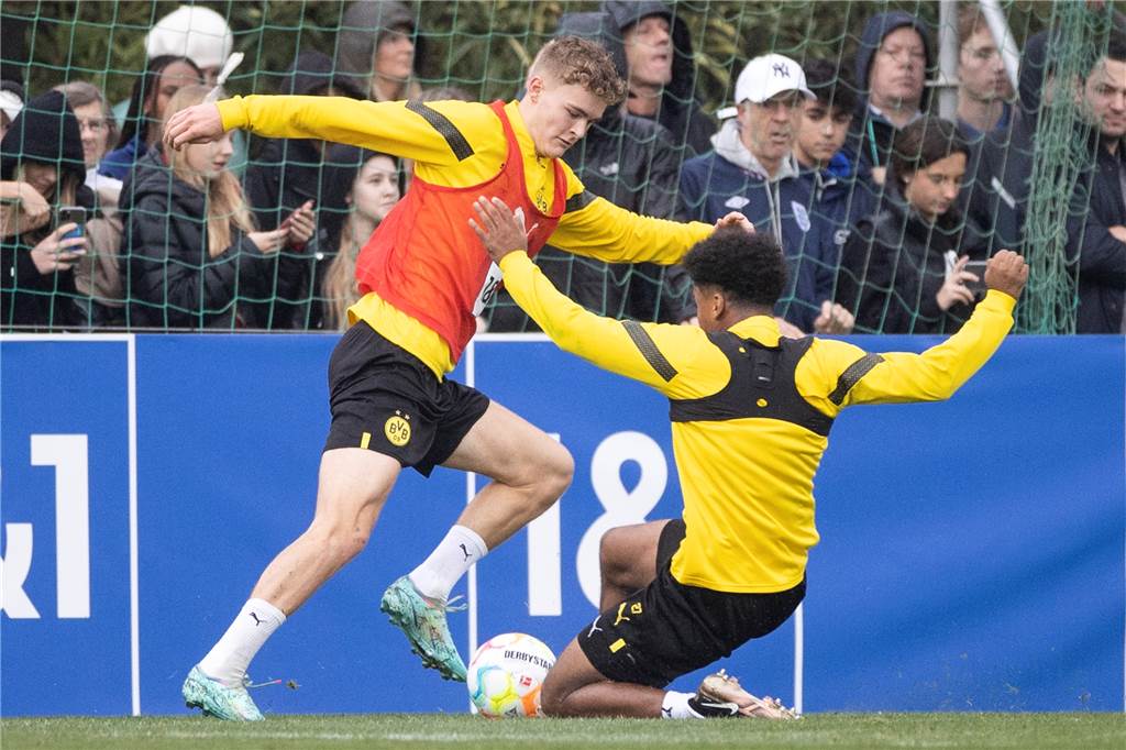 Bilder des BVB-Trainings in Marbella am 8. Januar.