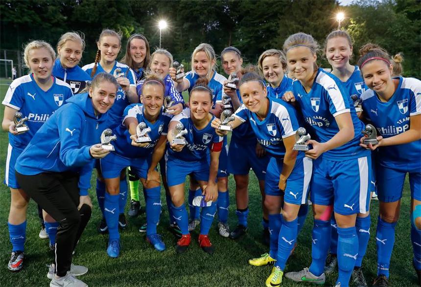 Bilder des Finals im Frauen-Westfalenpokal zwischen dem SV Berghofen und dem VfL Bochum.