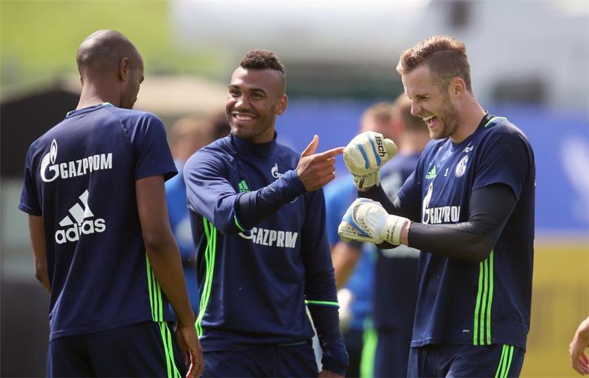 Bilder des Schalke-Trainings am 2. August.
