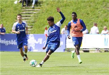 Bilder des Schalke-Trainings am 28. Juli in Mittersill.