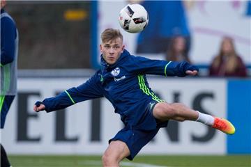 Bilder des Schalke-Trainings am 4. November.