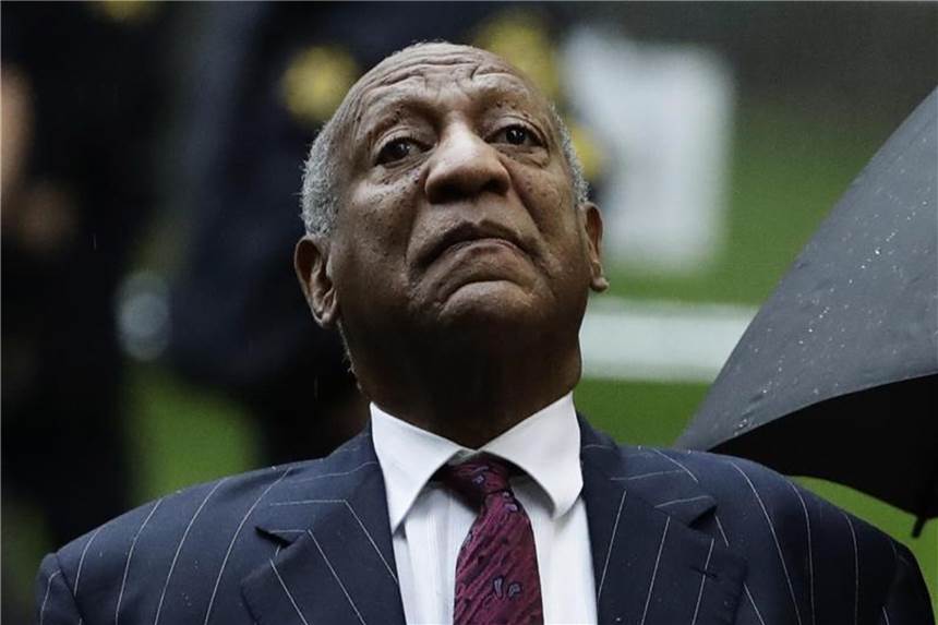 Bill Cosby stellt Antrag auf Freilassung gegen Kaution Bill Cosby (81) ist wegen sexueller Nötigung in drei Fällen schuldig gesprochen worden. Foto: Matt Slocum/AP