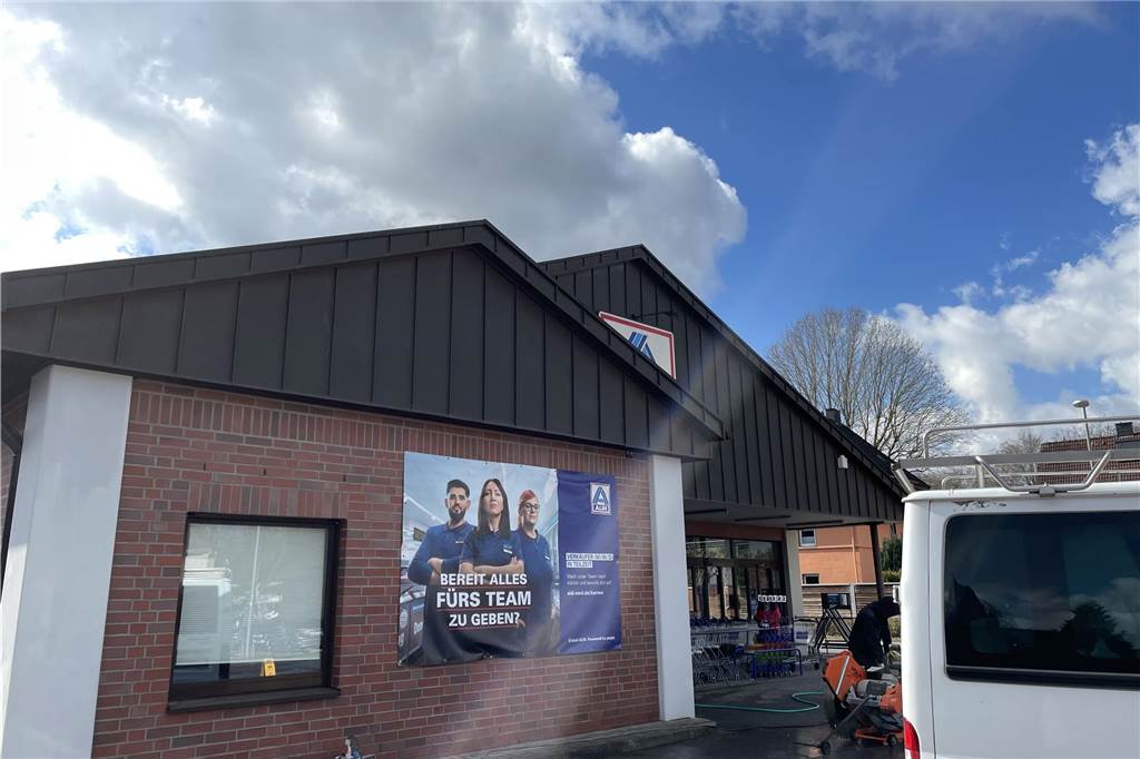 Neuer Aldi-Markt in Marten soll Ende des Jahres eröffnet werden Bis zum Ende des dritten Quartals 2023 bleibt der Aldi-Markt in Marten geöffnet.