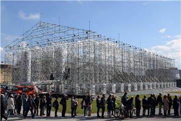 Bis zum Schluss war der „Parthenon der Bücher“ der Publikumsliebling. Foto: Göran Gehlen