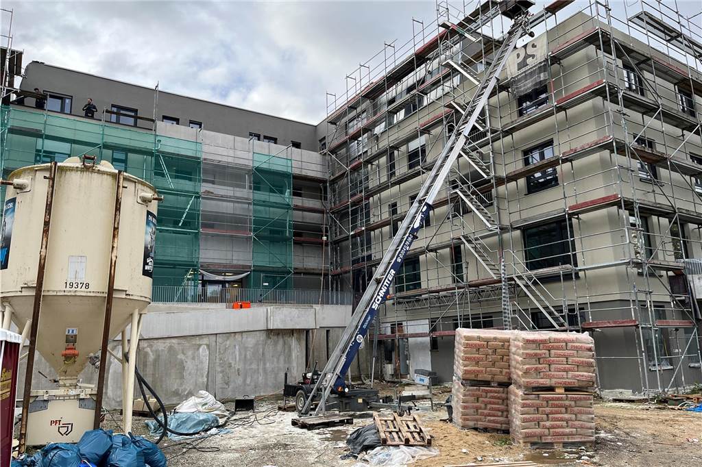Notbetreuung in Kita Senfkorn wegen Heizungsausfall und Wasserschaden Die Baustelle
