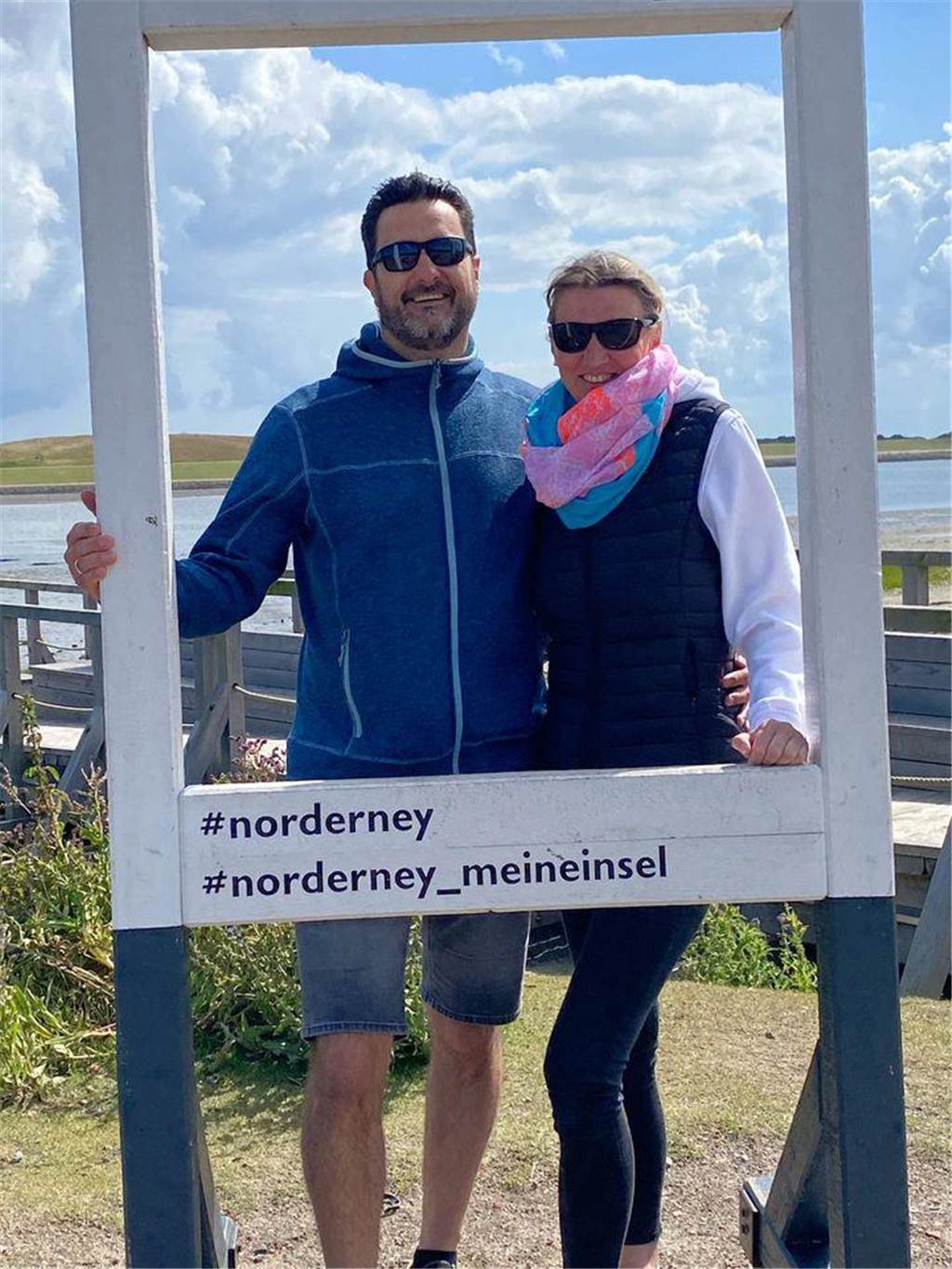 Björn Schwarz genießt mit Begleitung dieses Jahr den Urlaub auf Norderney.