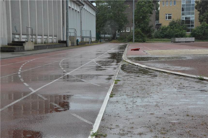 Dorstens Leichtathleten bangen wieder Sportanlage Marler Straße, Dorsten