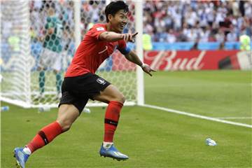 Bleibt langfristig bei den „Spurs“: Heung-Min Son. Foto: Michael Probst/AP