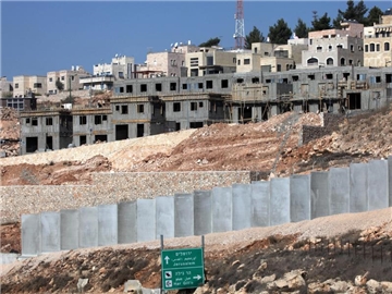 Blick auf die Baustelle der israelischen Siedlung Har Gillo im Westjordanland, aufgenommen im Jahr 2010. Zum ersten Mal seit 26 Jahren hat Israel den Bau einer völlig neuen Siedlung im Westjordanland genehmigt. Foto: Iyad Al Hashlamoun