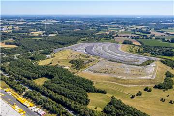 Blick auf die Hürfeld-Halde