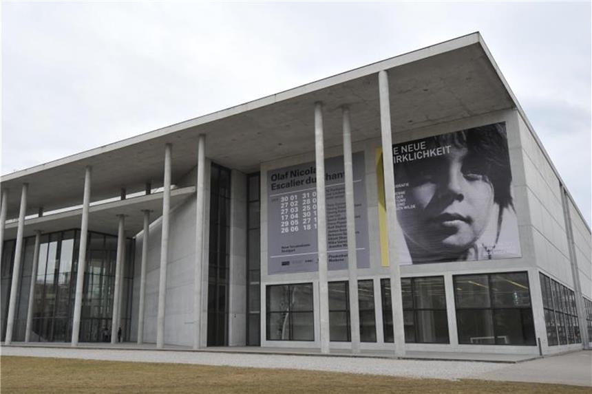 Münchner Museum feiert Techno-Party für Paul Klee Blick auf die Pinakothek der Moderne in München (Archivbild). Foto: Andreas Gebert