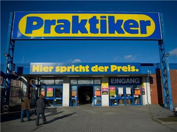 Blick auf eine Filiale der Baumarktkette Praktiker. Foto: Stefan Sauer