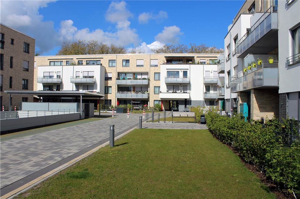 Rainer Heubrock gibt WBG-Chefposten ab: Städtebauliche Akzente gesetzt Auch das Wohnquartier Schützenhof mit 175 Wohnungen, Tagespflege, Kita und Appartement für Gäste ist in der Zeit von Rainer Heubrock entstanden.