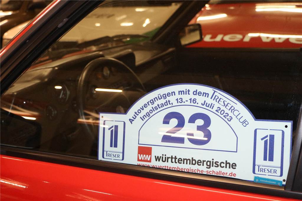 25 Jahre Siku- und Audi-Museum: 38.500 Modelle und kein Ende in Sicht Blick in ein Unikat eines Audi 80 quattro: Mit diesem fuhren die Höings 2023 zum Treser-Treffen.