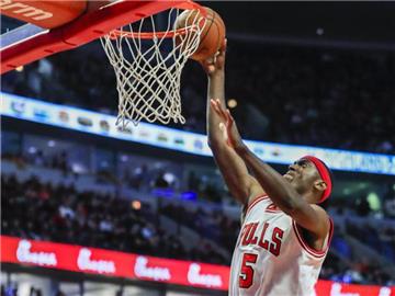 Bobby Portis wurde von den Bulls für acht Spiele gesperrt. Foto: Tannen Maury