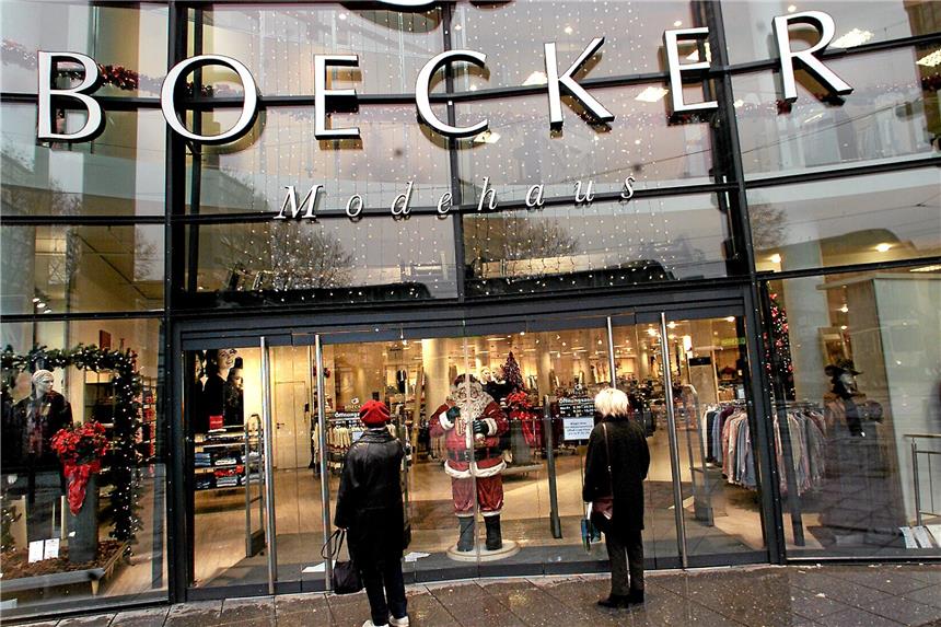 Bei Boecker gehen Mitte Februar die Lichter aus Boecker an der Kampstraße schließt Mitte Februar.