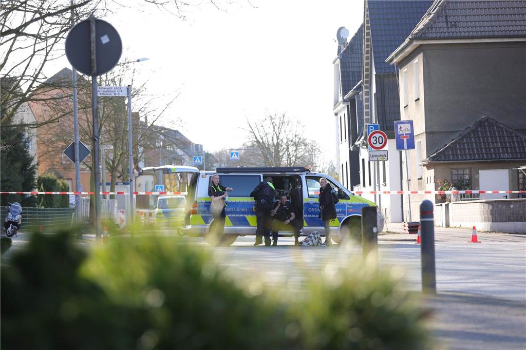 Bombenentschärfung und Evakuierung in Lünen: Die ersten Eindrücke aus dem betroffenen Bereich.