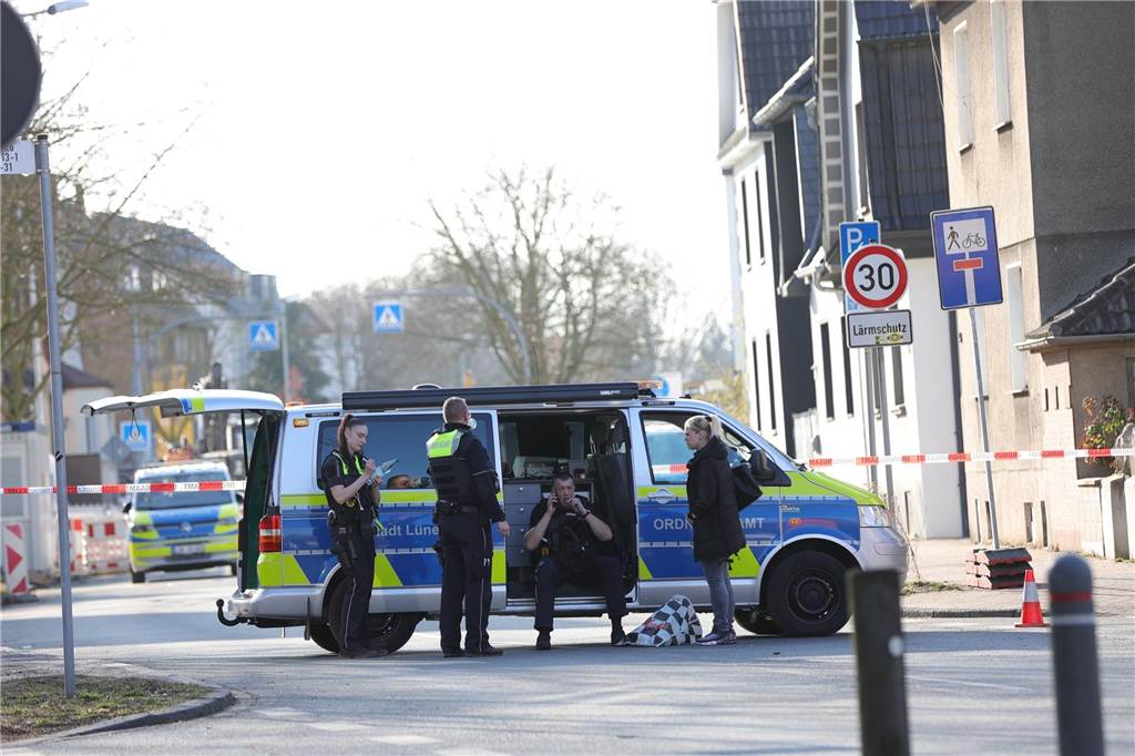 Bombenentschärfung und Evakuierung in Lünen: Die ersten Eindrücke aus dem betroffenen Bereich.