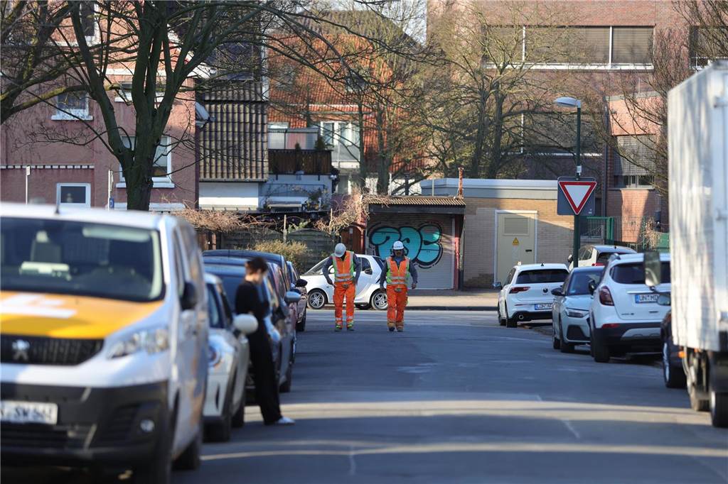 Bombenentschärfung und Evakuierung in Lünen: Die ersten Eindrücke aus dem betroffenen Bereich.