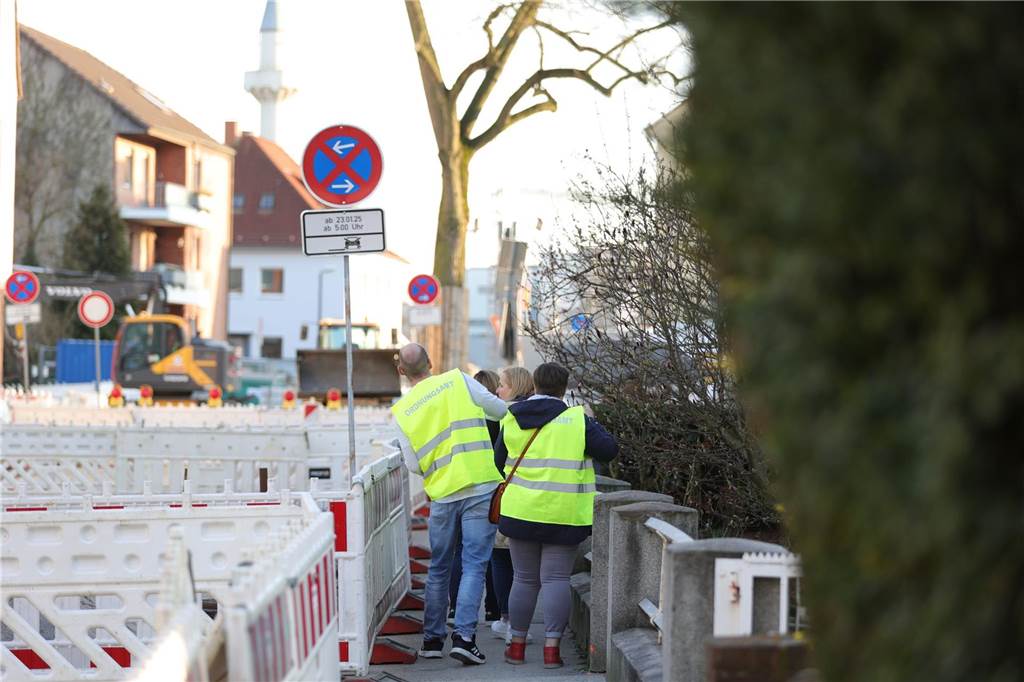 Bombenentschärfung und Evakuierung in Lünen: Eindrücke aus dem betroffenen Bereich.