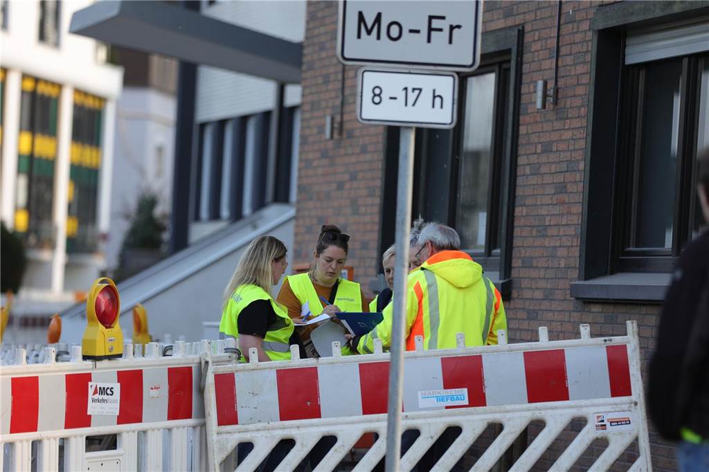 Bombenentschärfung und Evakuierung in Lünen: Eindrücke aus dem betroffenen Bereich.