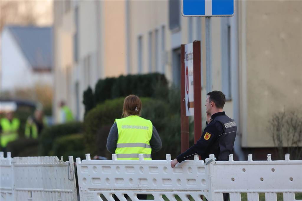 Bombenentschärfung und Evakuierung in Lünen: Eindrücke aus dem betroffenen Bereich.